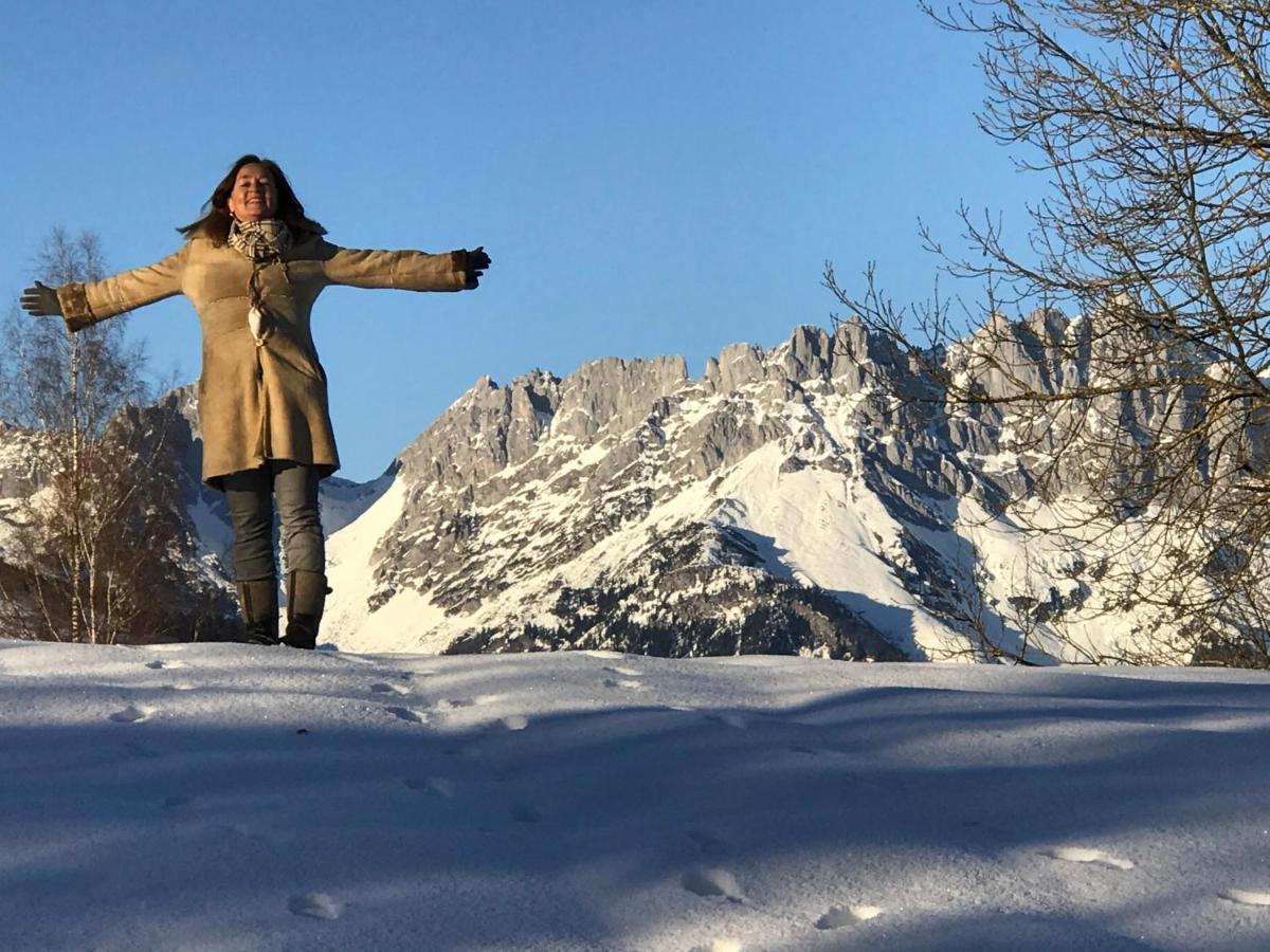 Fleckalm Chalets Kirchberg in Tirol Buitenkant foto