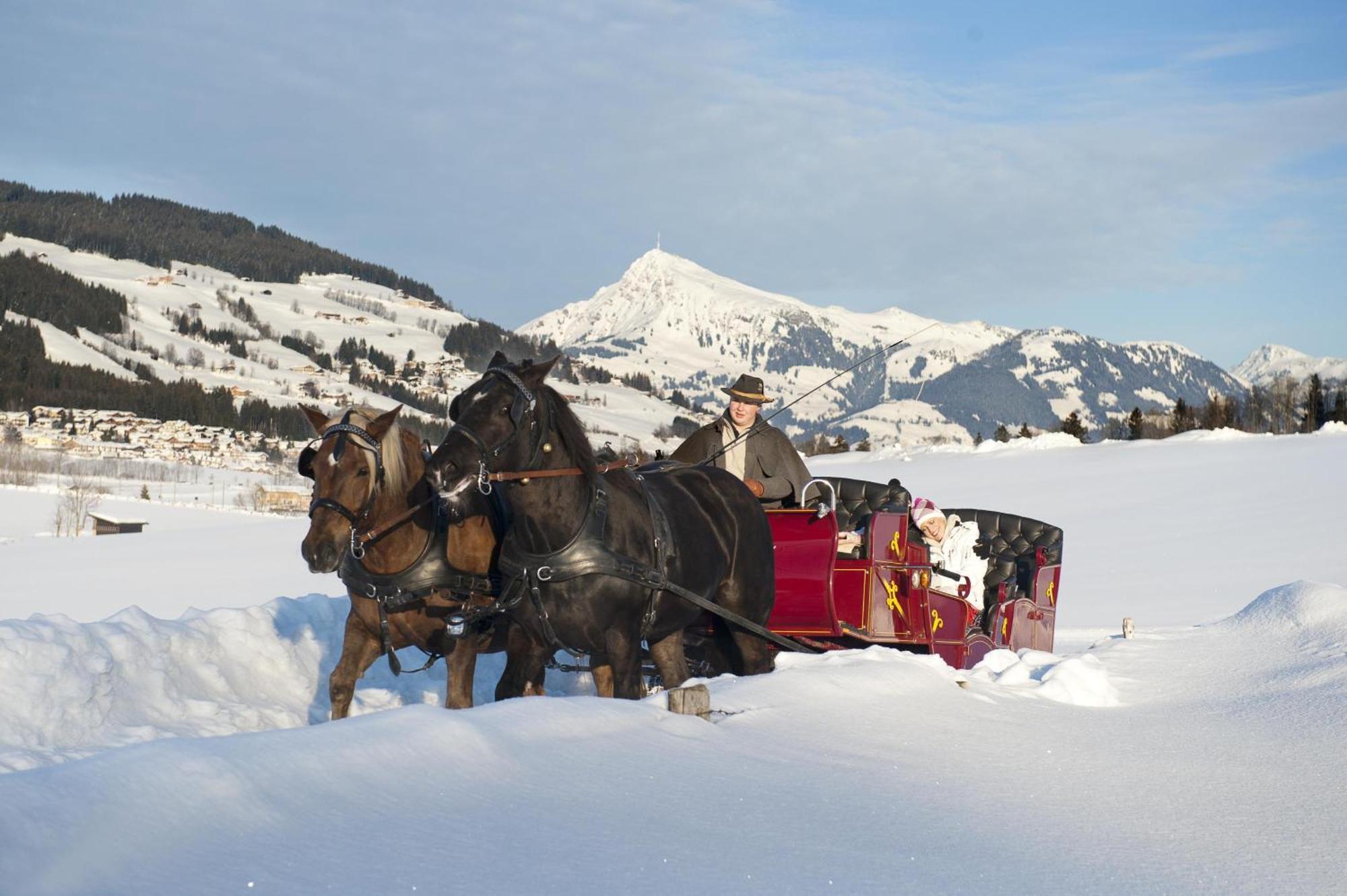 Fleckalm Chalets Kirchberg in Tirol Buitenkant foto